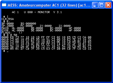 AC1-Emulator auf MESS